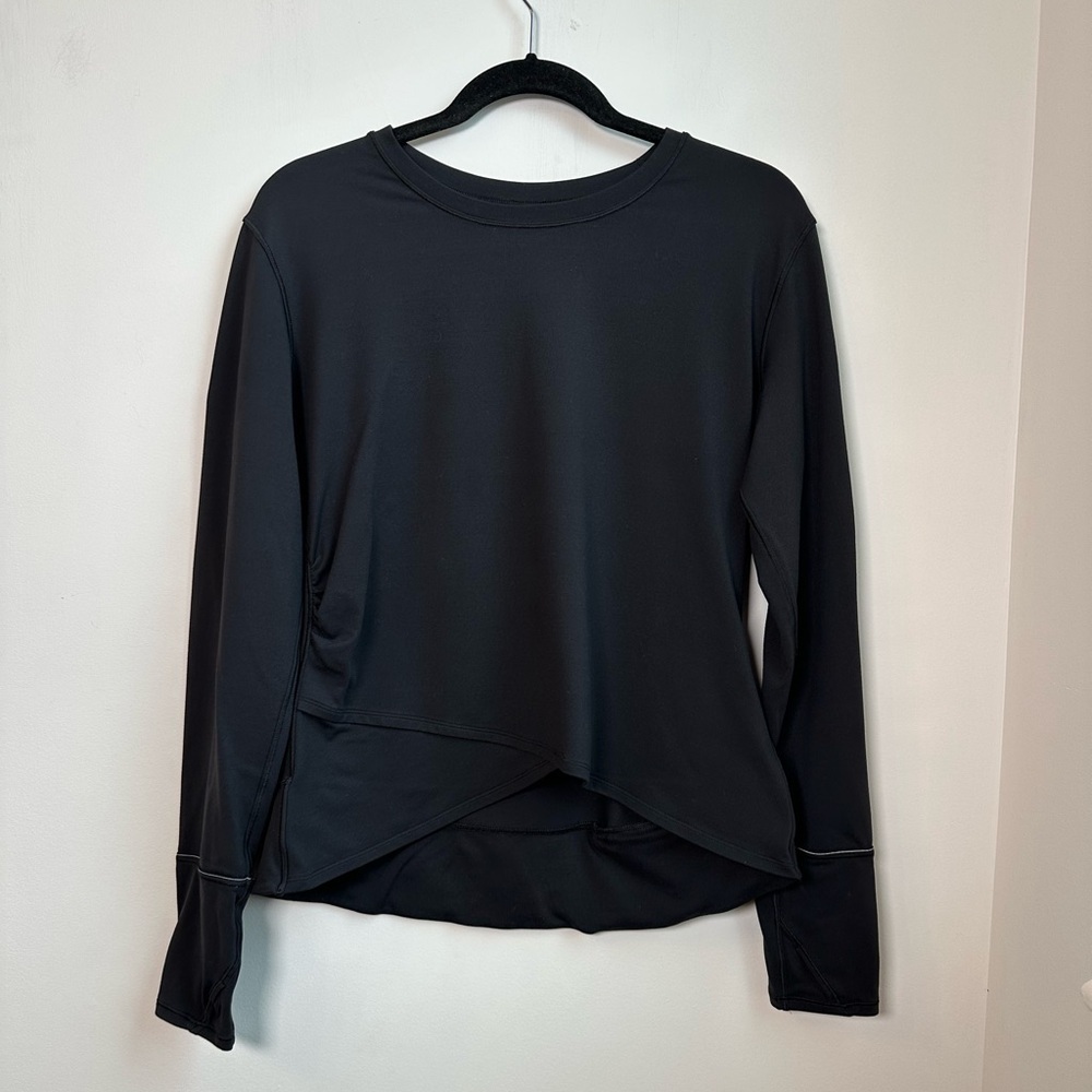 Lululemon Rulu Gathered-Waist Long-Sleeve Running Top - Picture 8 of 11